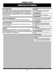 Drug Reference Page