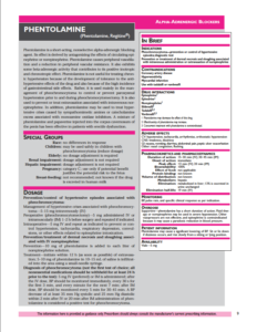 Drug Reference Page