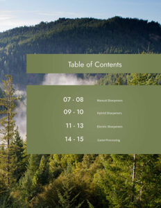 Table of Contents